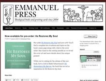 Tablet Screenshot of emmanuelpress.us